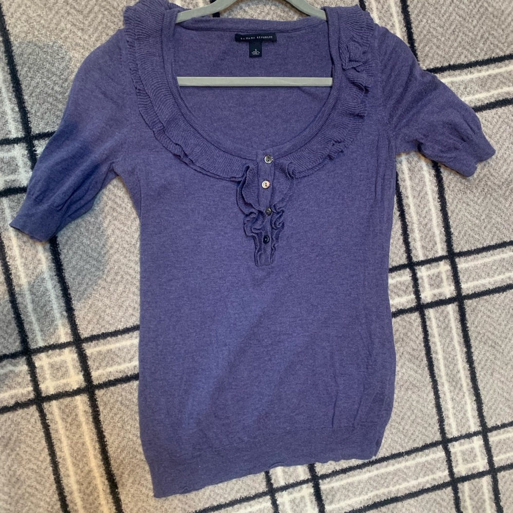 Darling short sleeve sweater